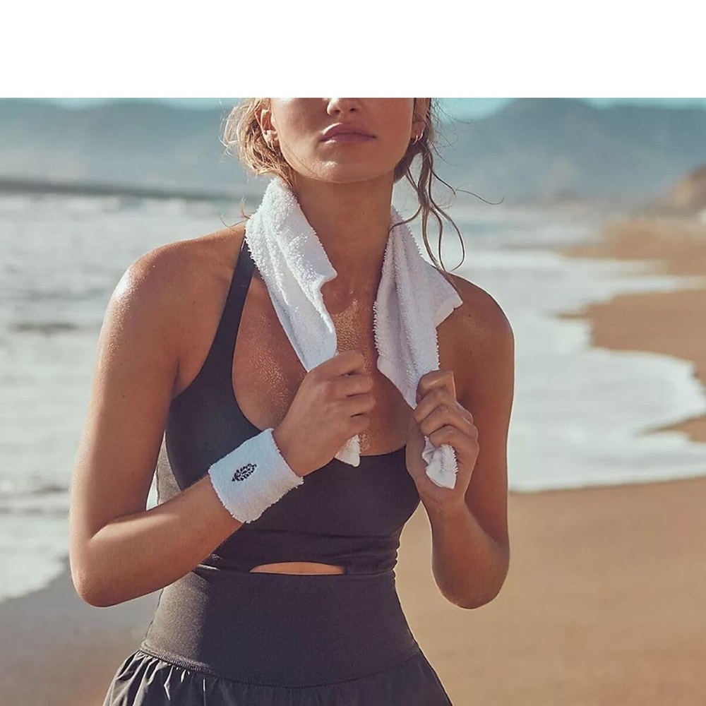 Free People athletic romper.  Black XS